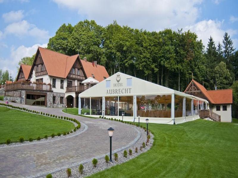 Hotel Aubrecht Country Spa Resort Przechlewo Kültér fotó