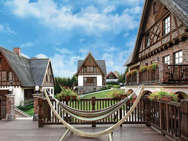 Hotel Aubrecht Country Spa Resort Przechlewo Kültér fotó